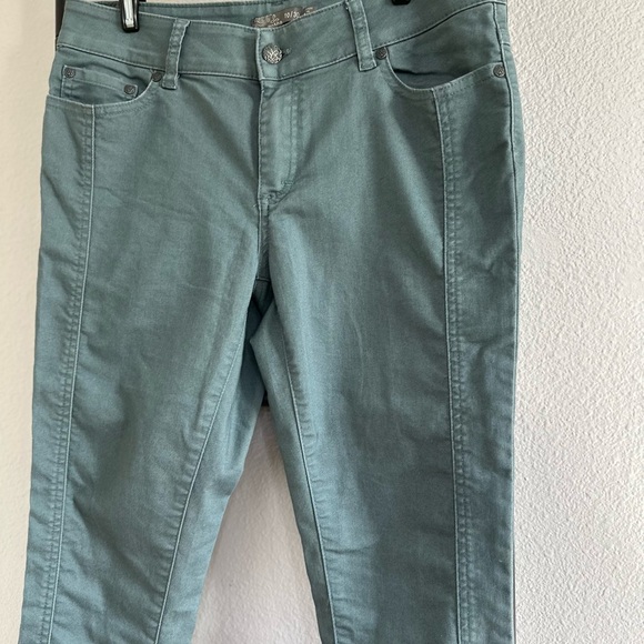 prAna Carlotta Crop Capri Pants Starling Green. Size 10/30. - Picture 9 of 13